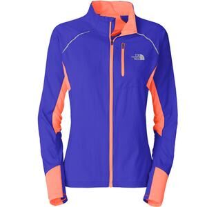 The North Face Better Than Naked Blue Windbreaker Jacket Womens Size XL EUC Rare